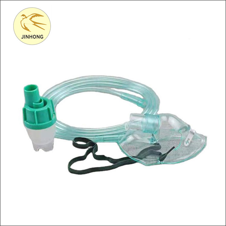 Penggunaan Perubatan Topeng Nebulizer Oksigen Pakai dengan Tiub