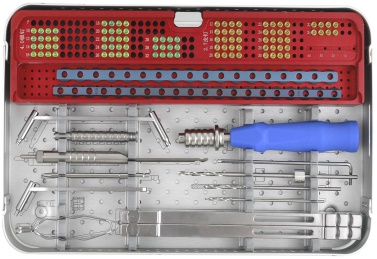 Set Instrumen V-08 (4.0mm) Ortopedik veterinar, pembedahan veterinar